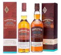 Tamnavulin Sherry Cask - Whisky Escocés - Speyside Single Malt Afinado en 3 Botas de Jerez diferentes - 700ml & Double Cask - Whisky Escocés - Speyside Single Malt Afinado en Bota de Jerez - 700ml