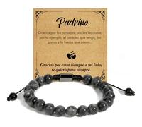 Tamnioa Regalo Dia Del Padre Regalos Padrinos Pulsera Padrino Festa Del Papa Idee Regalo Cumpleaños Padrino Regalos Originales para Padrino Originales Pulsera para Padrino Navidad Reyes