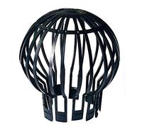 TAMOSH Filtro de plástico para canalón de techo, protección de globos, para la mayoría de los desagües domésticos, cubierta protectora de jardín, 1 unidad