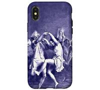 TamOShanter Y Las Brujas Artístico Vector Azul Carcasa para iPhone X/XS