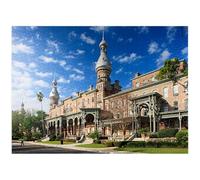 Tampa Bay Hotel with Henry Plant Museum in Tampa On The Gulf Coast, Florida, rompecabezas premium de 1000 piezas para adultos