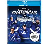 Tampa Bay Lightning 2021 Stanley Cup Champions Blu-ray Combo + película de campeonato 2020 (edición limitada)