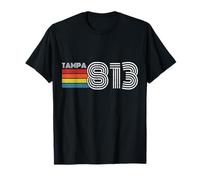 Tampa Florida 813 Código de área Retro Vintage Pride Camiseta