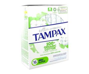 Tampax Bio Tampon de Algodon Super 16uds