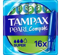 Tampax Compak Pearl Super 16 uds