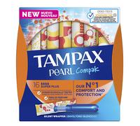 Tampax Pearl Compak Tampones Super Plus 16uds