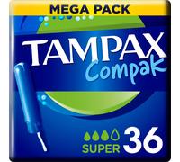 Tampax Compak Super 36uds