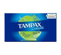 Tampax Compak Super aplicador tampones, 32 tampones