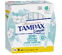 Tampax Cotton Protection Compak Regular Tampones 14 uds