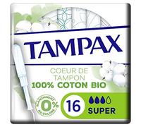 Tampax Tampax 100% Organic Cotton Super 16 Uds