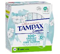 Tampax Cotton Protection Tampones Super 14 uds