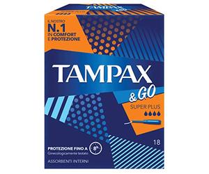 Tampax &Go Super Plus x18 Tampones