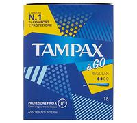 Tampax &Go Tampones Regulares 8422 18uds