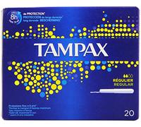Tampax - Regular - Tampones con aplicador - 20 unidades