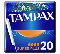 Tampax Super Plus - Tampón con aplicador - 20 unidades