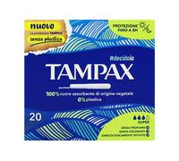 Tampax Tamponi, Utilise 8 horas maximo, 20 unidades