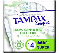 Tampax Cotton Protection Tampones Super 14 uds