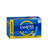 Tampax - Tampones regular Tampax Compak con aplicador Productos menstruales 10 g unisex