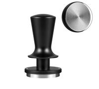 Tamper de café calibrado con resorte nivelador automático base de acero inoxidable herramienta de prensa manual para baristas y entusiastas del café mango de aleación de aluminio (51 mmT5999-OS)