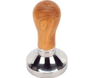 Tamper de Espresso Eureka de Madera de Olivo 58 mm con Tapete