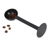 Tamper Medir cuchara - Cuchara de café en, prensa de doble extremo | Herramienta de cocina casera de acero inoxidable, compactador en polvo, prensa de café, gadg