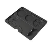 Tampmat Silicona Almohadilla en polvo Almacenamiento de accesorios | Accesorios de la máquina de café para el hogar, bar comercial, Cafetería, Estación de Formación, Configuración del carrito de