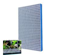 Tampón de Filtro genérico de acuario-47,24x4,33 Pulgadas de Acuario-Almohadilla de Filtro de Estanque, Almohadillas de Filtro de 8 Capas, Espuma de Acuario, Filtro de Esponja de Agua