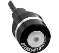Tampón de paracarena Accossato plata con tapa de tornillo para Cagiva Raptor de 2001 a 2005 (CC650)