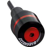 Tampón de paracarena Accossato rojo con tapa de tornillo para Cagiva V Raptor de 2001 a 2005 (CC650)