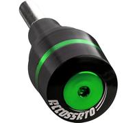 Tampón de paracarena Accossato verde con tapa de tornillo para Yamaha Mt-07 Tracer de 2016 a 2018 (CC700)
