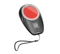 Tampón De Tinta Para Dactilares - Almohadilla De Dactilares De Secado Rápido, Accesorio De Tinta Para Rojo, Herramienta De Identificación, Kit De Notario Y De Seguros