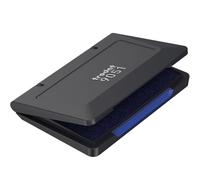 Tampón de Tinta Trodat 9051 para Sellos Entintado Manual, 90 x 50 mm, Azul Azul