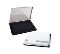 MTL 79532 - Tampón metálico de sellar, 109 x70 mm, color negro