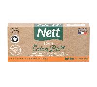 Tampón Nett 100% Algodón Orgánico Super 16 unidades
