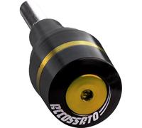 Tampón protector de arena Accossato oro con tapa de tornillo para Cagiva Raptor IE 2006 a 2006 (CC650)