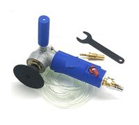 Tampón pulidor húmedo Lijadora neumática de agua de aire de 3 "4" pulgadas de tipo alimentado con agua profesional, amoladora pulidora de lijadora húmeda de aire, velocidad libre: 0-4300 rpm para horm