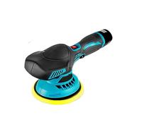 Tampón pulidor húmedo Mini pulidora inalámbrica de 6000RPM, máquina pulidora de 6 engranajes for coches eléctricos de 12V, máquinas de pulido, velocidades de ajuste, herramienta eléctrica para hormigó