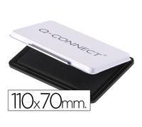 Tampon q-connect nº2 110x70 mm negro - KF25211