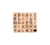 Tampones Alfabeto - Artemio - Set de 30 - 1x1cm - Decoración papel, madera, tela - Mixto