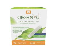 Organyc Tampones Super Plus con aplicador compacto – 16 unidades