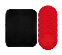 Tampons De Ponçage - 7 Pièces Kit D'accessoires Pour Nettoyage De Balle, Polissage Avec Fonction De Papier De Verre, Outil D'équipement De Bowling Pour Les Entraîneurs Des Amateurs De Voie Extérieure