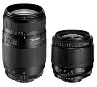 Tamron Kit de Zoom Doble 1: Lente AF28-80mm/AF70-300mm con Bolsa para cámaras réflex Digitales Konica Minolta y Sony