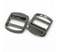 TAMTAK 2/4 Uds. Hebillas de Metal de 19/25/32/38mm para Correa de Bolso Anillos deslizantes Tri-Glide Cierre de Correas Ganchos para cinturón de Mochila Accesorios para Bolsos DIY