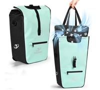 tamthy Bolsa Bicicleta con Bolsa Refrigerante Extraíble, 3 in 1 Impermeable Bolso para Bicicleta, Bolsas de Hombro & Bolso de Mano para Viaje, Transporte