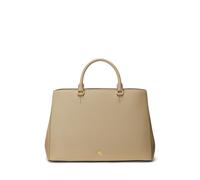Tan Bolso satchel Hanna grande de piel TALLA ÚNICA