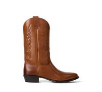 Tan Bota Western de piel EU 41