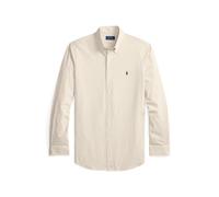 Tan Camisa de popelina elástica Slim Fit XXL