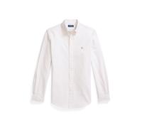 Tan Camisa oxford de rayas Custom Fit XL