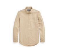 Tan Camisa oxford Slim Fit teñida en prenda XS