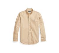 Tan Camisa oxford teñida en prenda XL